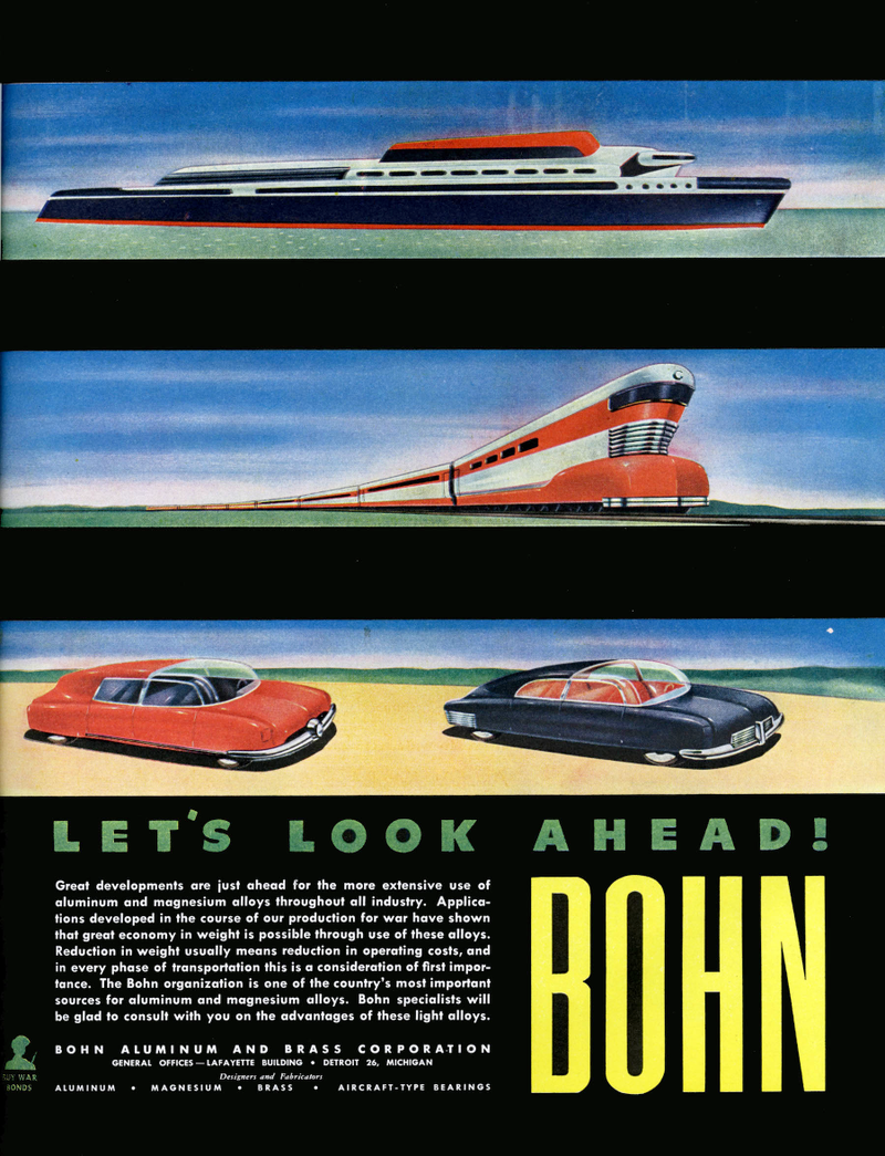 Illustration for article titled How We Imagined The Future Of Transportation Would Look In The 1940s